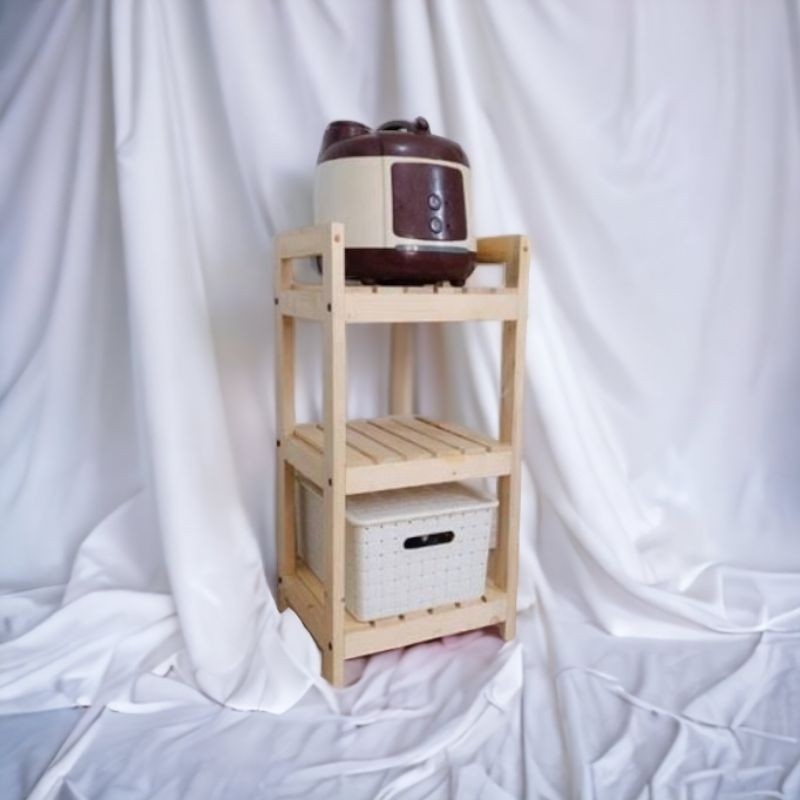 PROMORak dispenser / rak rice cooker / rak akuarium / rak kayu susun 3 / rak kayu susun 2 / meja dis