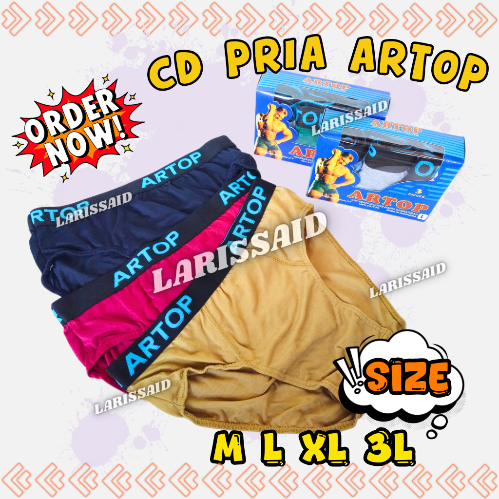CELANA DALAM PRIA/CD/SEMPAK ARTOP