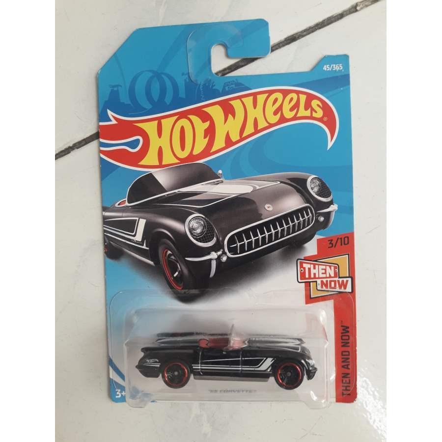 HOT WHEELS  '55 CORVETTE  THEN AND NOW