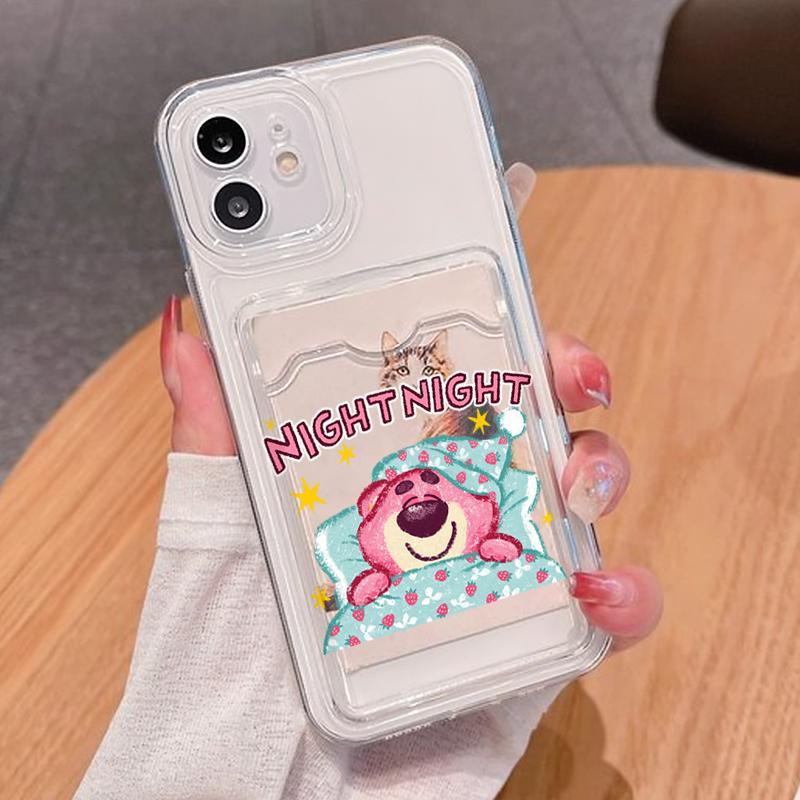 Softcase For Iphone Case 11 13 6 6S 6Plus Plus 7 Plus8 8 SE 2020 2022 XR Bening Anticrack Imut Lotso