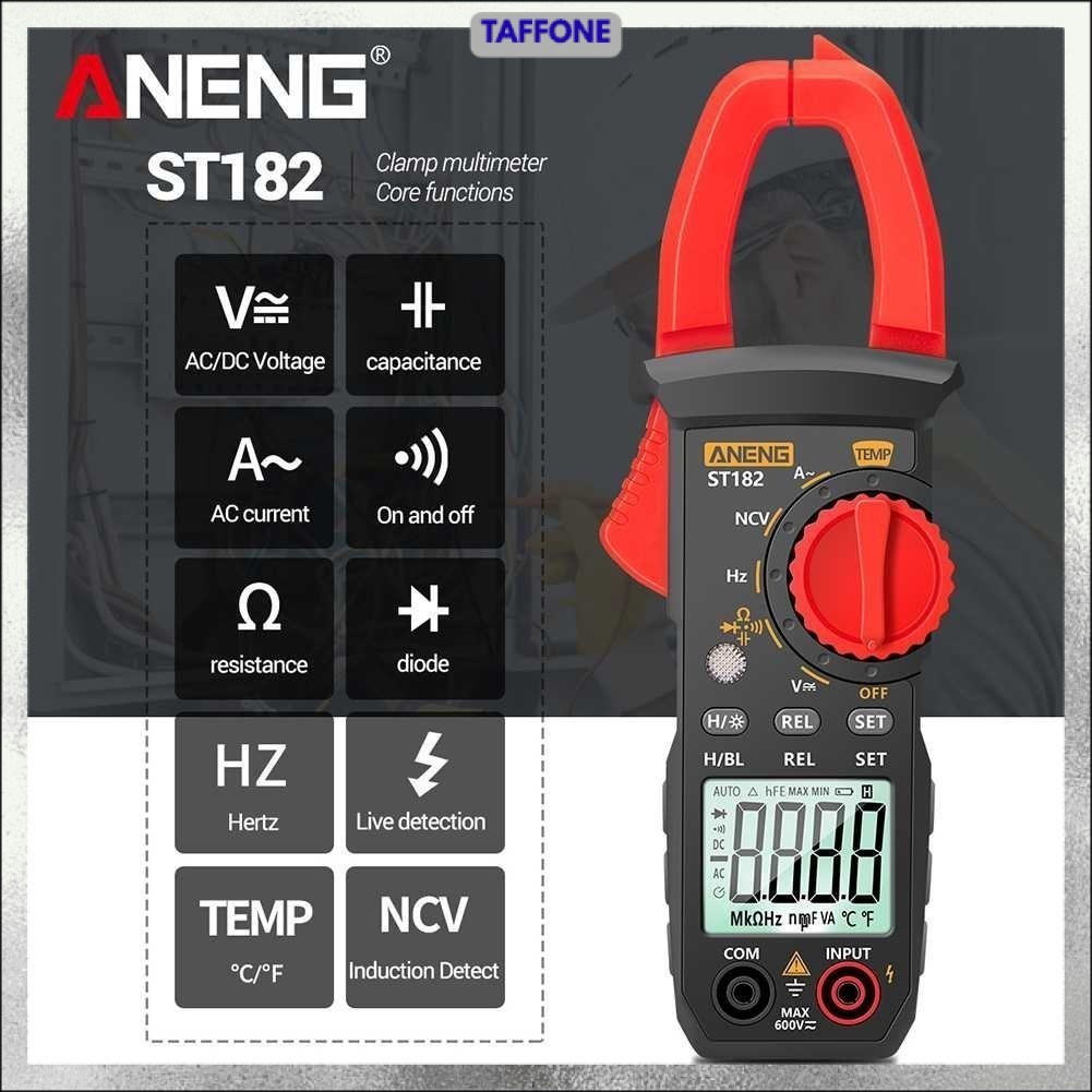 ANENG Digital Multimeter Voltage Tester Clamp Meter Auto Shutdown - ST182