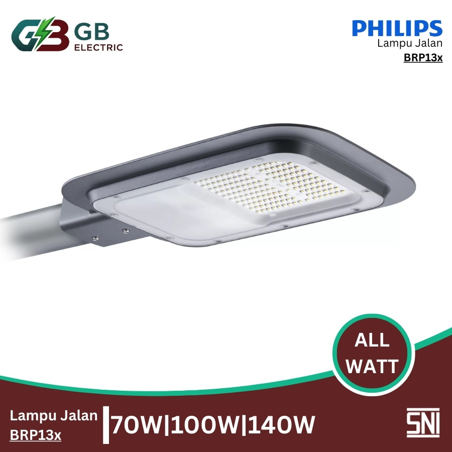 PHILIPS Lampu Jalan PJU Streetlight BRP131 BRP132 BRP134 70W 100W 140W