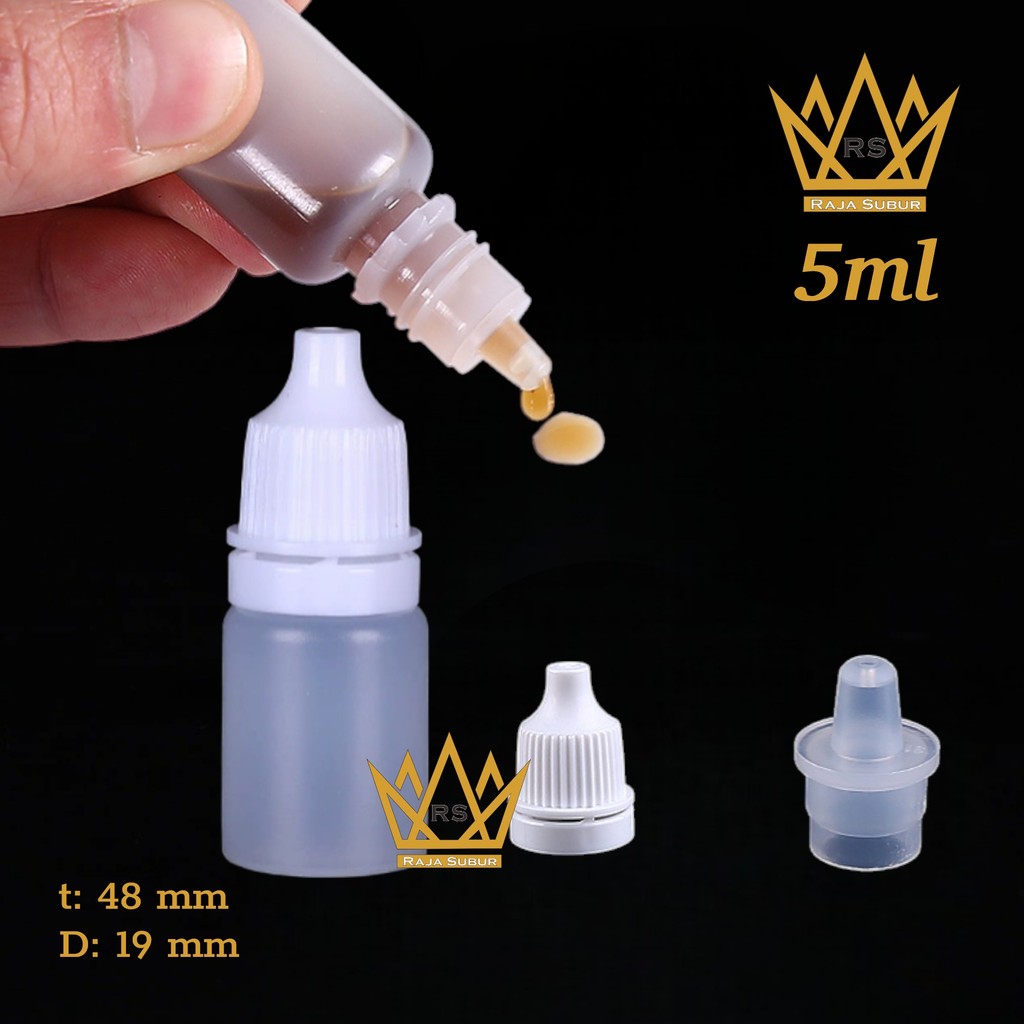 Botol Segel Tetes 5ml Lubang