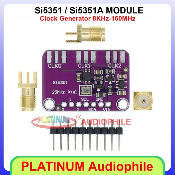 DEFENZA SI5351 SI5351A Signal Clock Generator 8KHz-160MHz MODUL SI5351 SI5351A