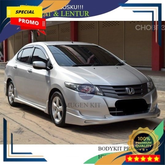 AKSESORIS BEMPER MOBIL BODYKIT HONDA CITY 2009 -2011 MUGEN NEGO TIPIS