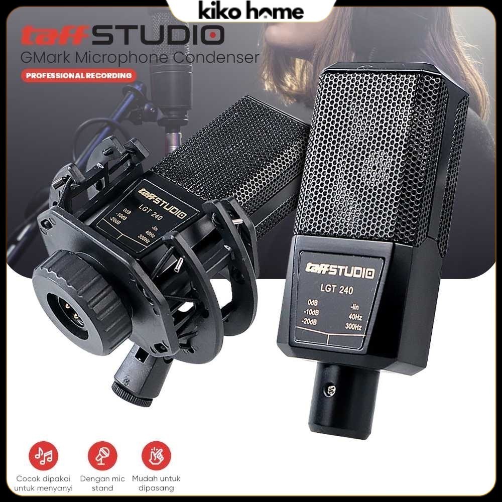 TAFFSTUDIO GMark Microphone Condenser Professional Recording - LGT240