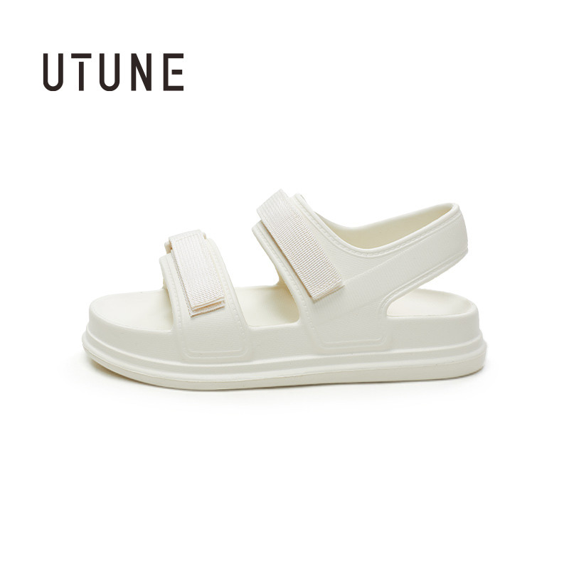 UTUNE Women's Patch Sandals Summer official-website Shoes Beach Outside EVA Slides Soft Thick Sole N
