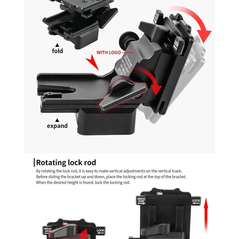 Tactic Night Vision Goggles Helmet Mount NVG Arms  Helmet Mount for PVS7PVS14PVS15PVS18PVS31 Accesso