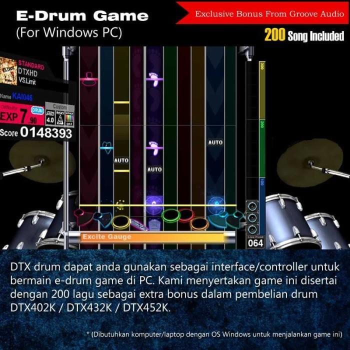 Drum Elektrik Yamaha DTX432 / DTX432K / DTX 432 / 432K