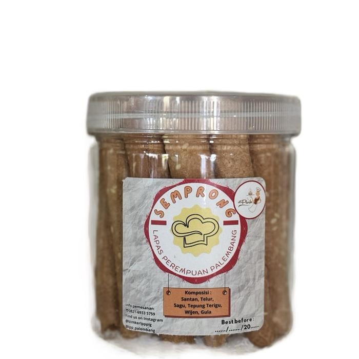 Semprong Wijen Premium Toples 200gr Snack - 250gr