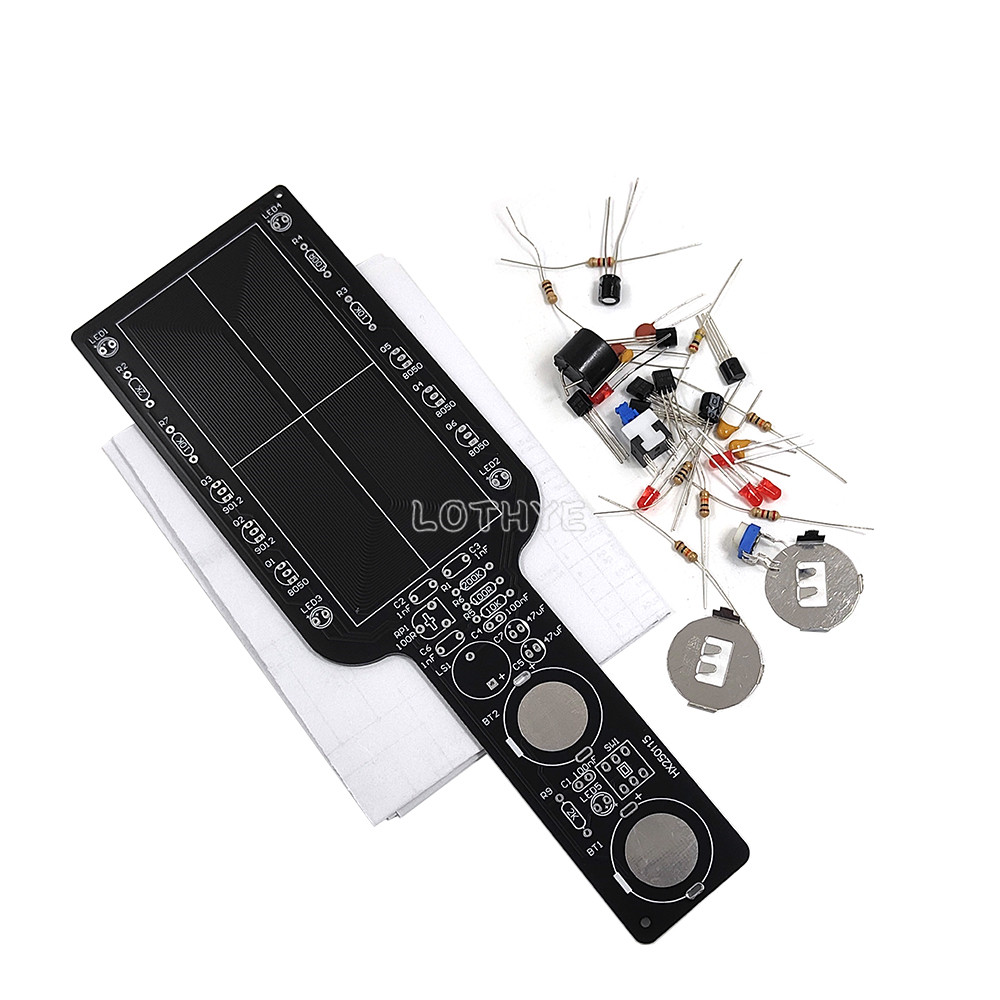 Y Handheld Simple Metal Detector Electronic Kit Soldering Assembly Sool Fun Weg Training PCB