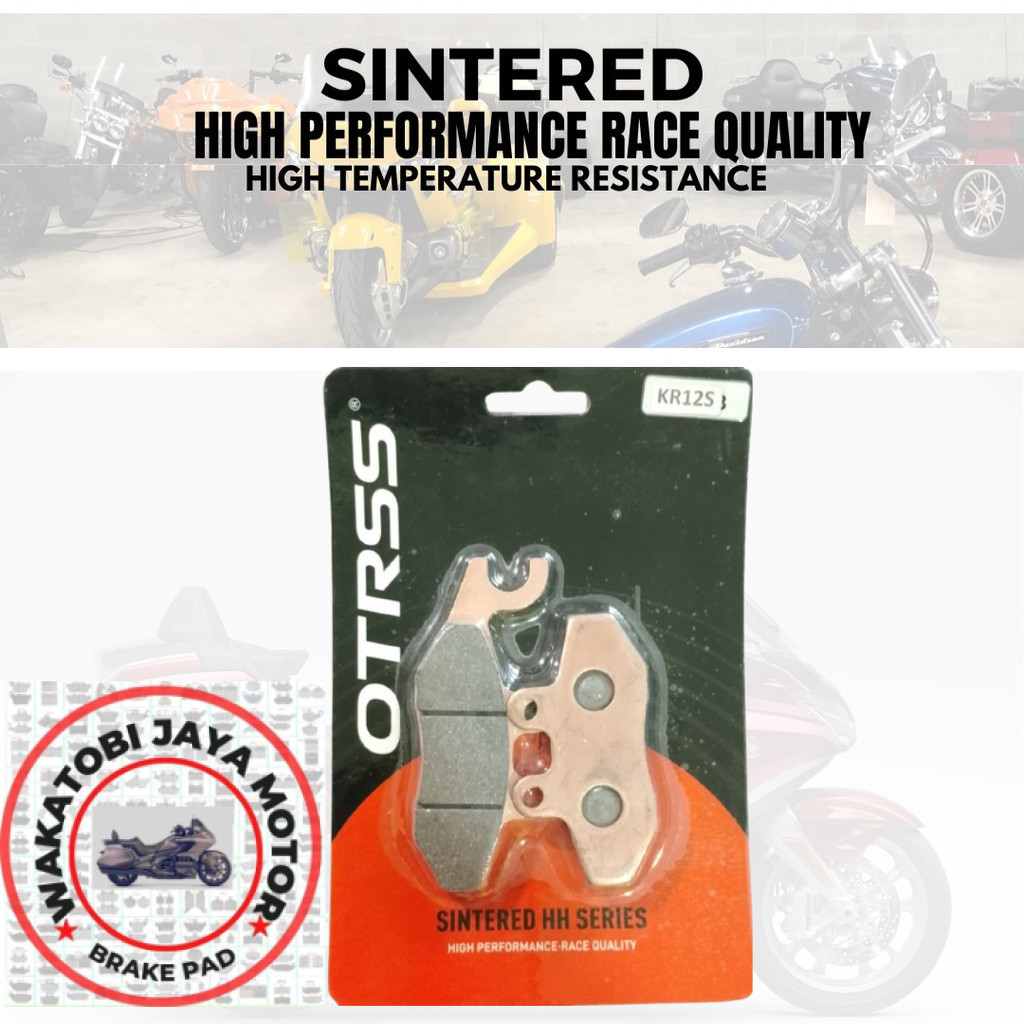 Kampas rem depan Vespa Sprint liberty100 liberty 150 Primavera SINTERED