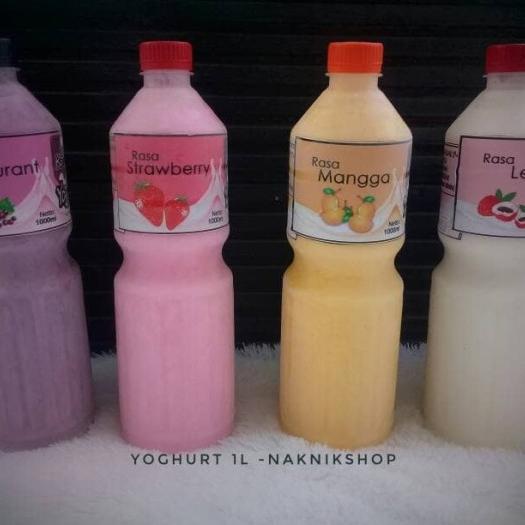 Yoghurt 1 liter - Strawbery