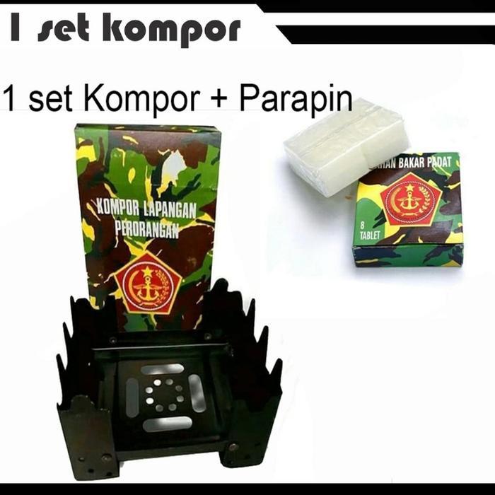 promo.KOMPOR + PARAFIN/1SET KOMPOR + PARAFIN - KOMPOR + PARFIN