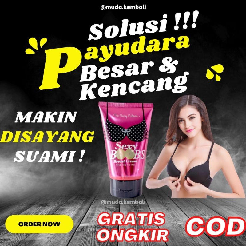 Sexy Boobs Breast Cream BPOM/ sexy boobs cream payudara /cream payudara