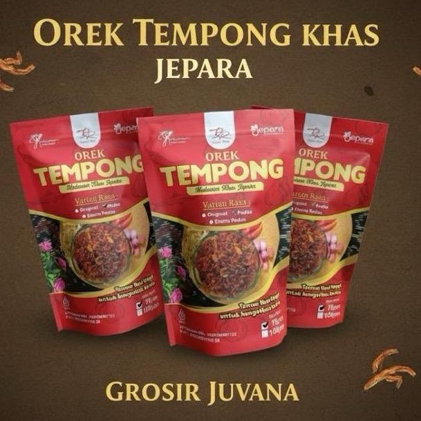 Orek tempong siap saji makanan khas jepara oleh oleh teri tempong lauk instan langsung makan Food Go