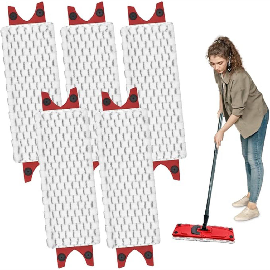 Mop Refill Compatible with Vileda 1-2 Spray Ultramax/UltraMax Plus/Easy Wring UltraMax Mop Head Repl