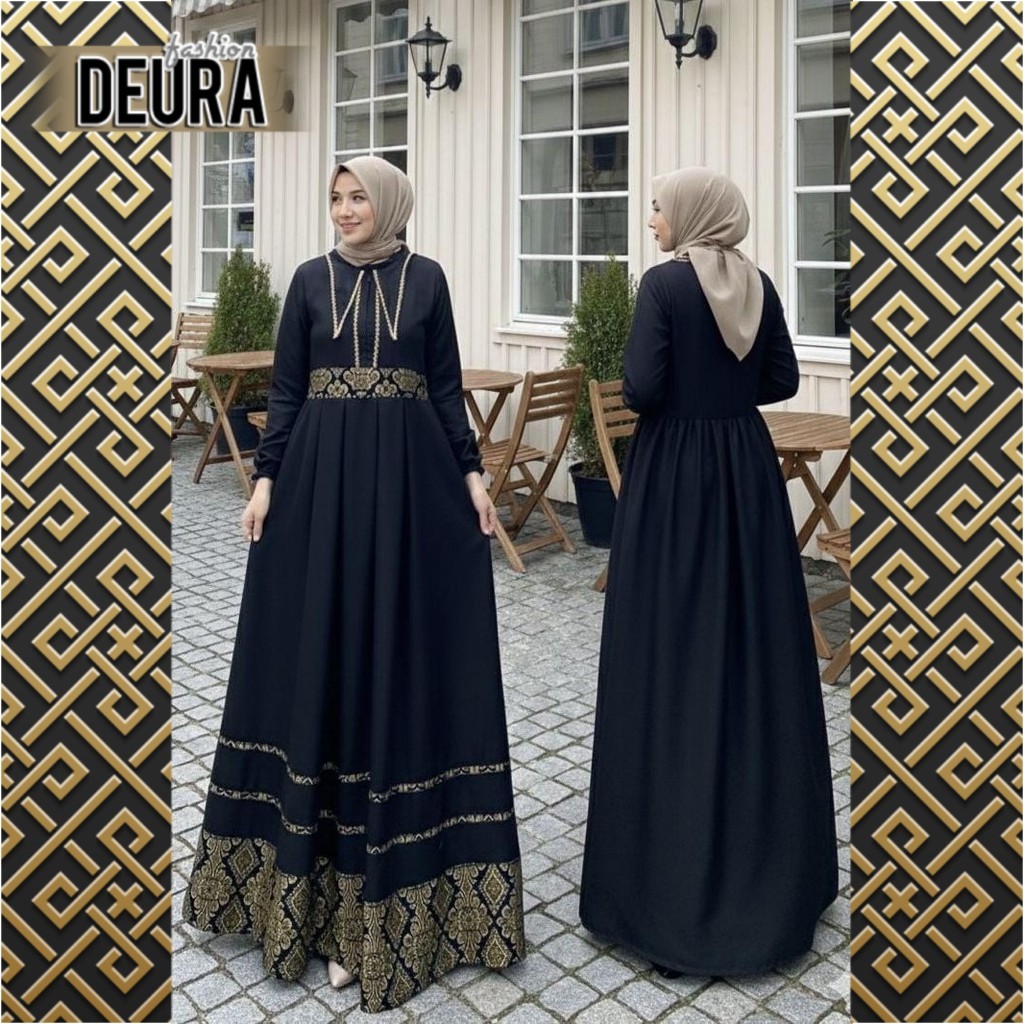 DEURA FASHION - Gamis Wanita Deura SH-04 / Gamis Deura Terbaru / Gamis Deura Original