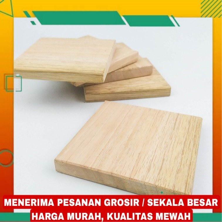 Coaster Tatakan Gelas Kayu Jati Belanda Premium / Tatakan Gelas Kayu / Tatakan Gelas Kayu Jati Belan