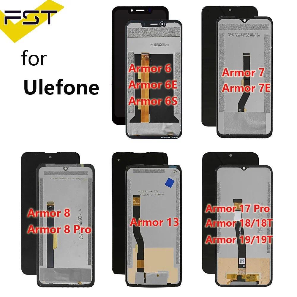 For Ulefone Armor 6 6S 6E 7 7E Armor 8 Pro 9 9E 11 12 LCD splay Tou Screen gitizer Assembly For Armo