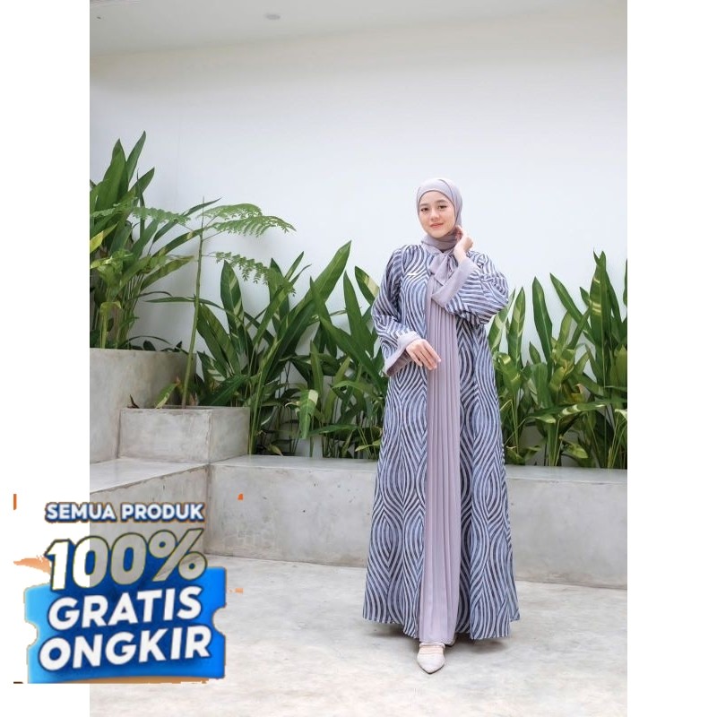 Gamis Syamilah Dress by Fenta House- pakaian wanita lainnya