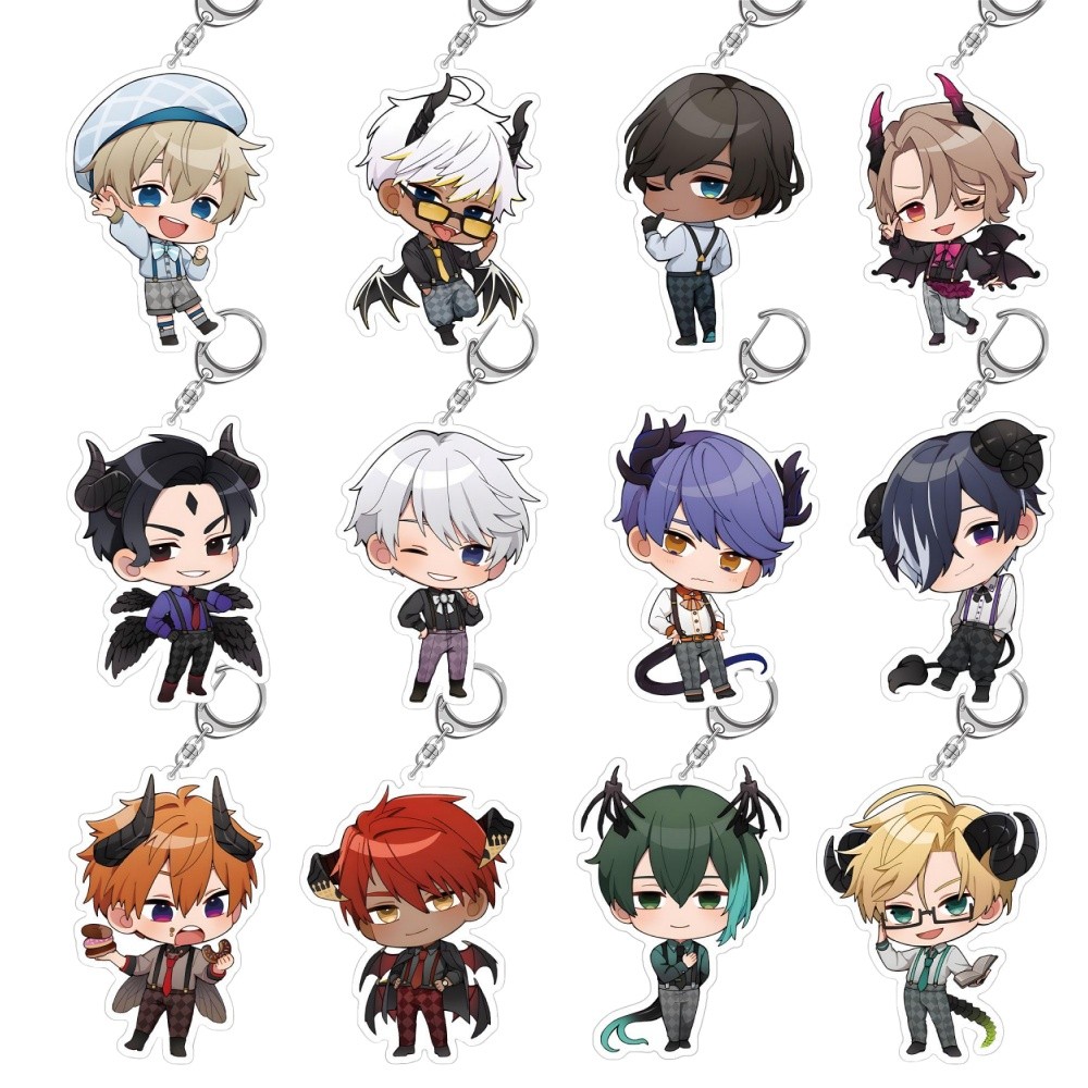 Guo Xiao Luo Anime Peripheral Store Obey MeSolomon Simeon Luke Barbatos Diavolo Mammon Lucifer Acryl