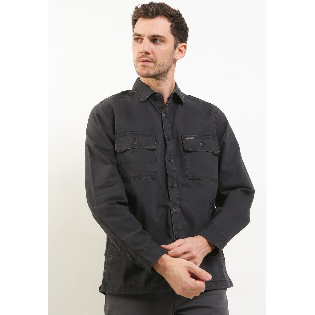 Bajuin Cardinal Kemeja Jaket Pria E0012J04A