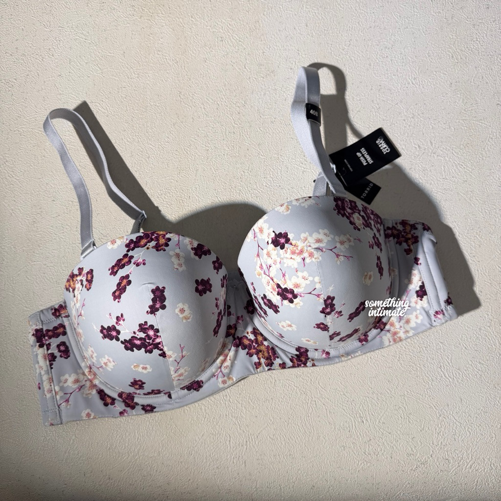 TORRID CURVE Cheri Flora Strapless Pushup Bra / Bh Strapless Tali Bisa Lepas / Bra Tanpa Tali / Band