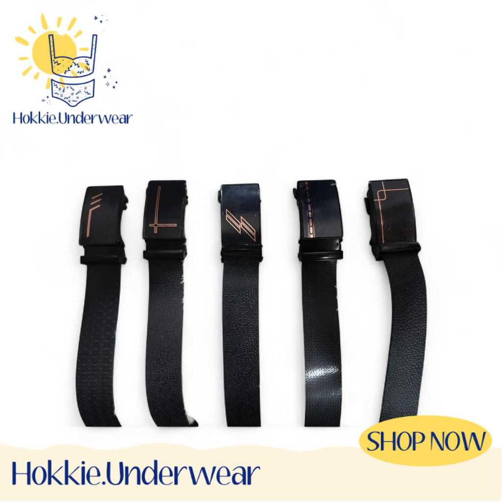 (SB23) Sabuk Pria Kulit Pu Sabuk Pria Dewasa Bahan Metal Buckle Ikat Pinggang Pria Casual Keren