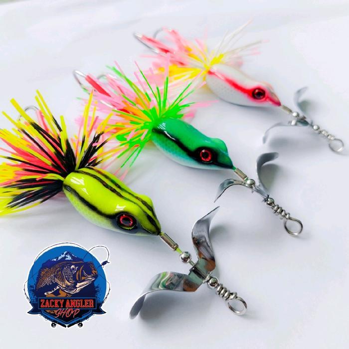 Slater Mini Raz Lure Umpan Casting Toman - Putih