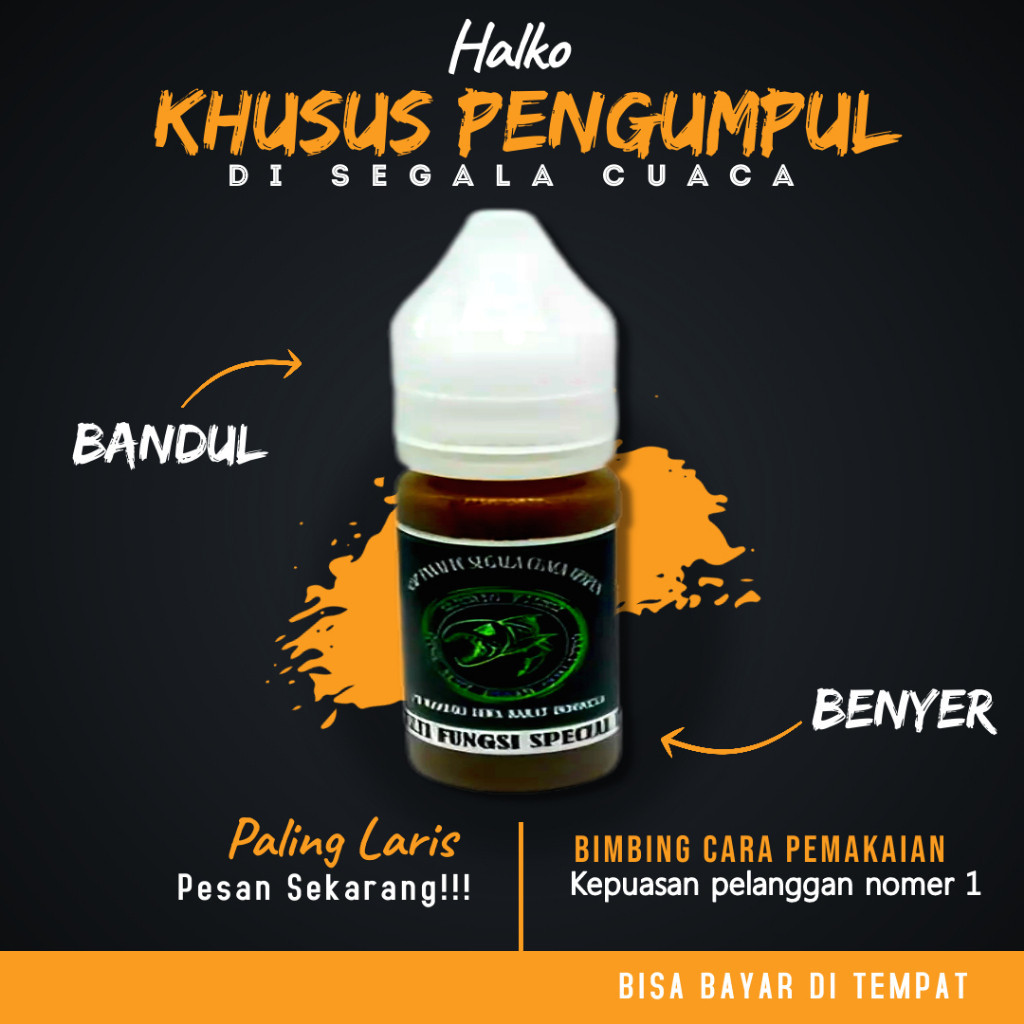 Esen Pengumpul Ikan Nila Mas Mujaer di Lapak Paling Ampuh 15 Ml  Original
