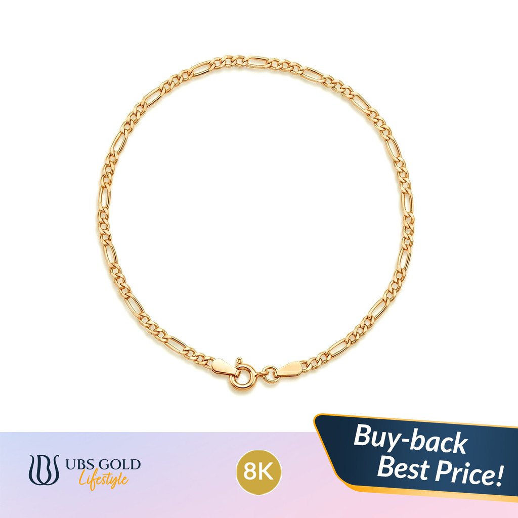 UBS Gold Gelang Emas Polos - 8K - Ughp000049k