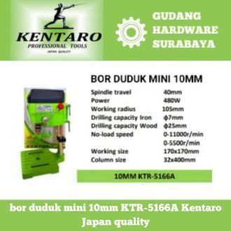 bor duduk mini 10mm KTR-5166A Kentaro Japan quality