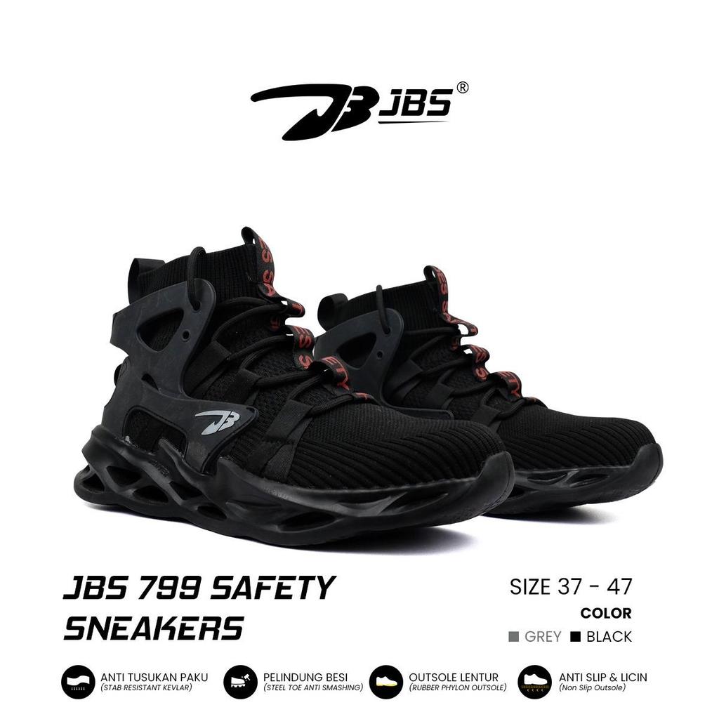 Sepatu Safety Sneakers Casual JBS 799 Safety Sneakers Besi Baja Tahan Paku