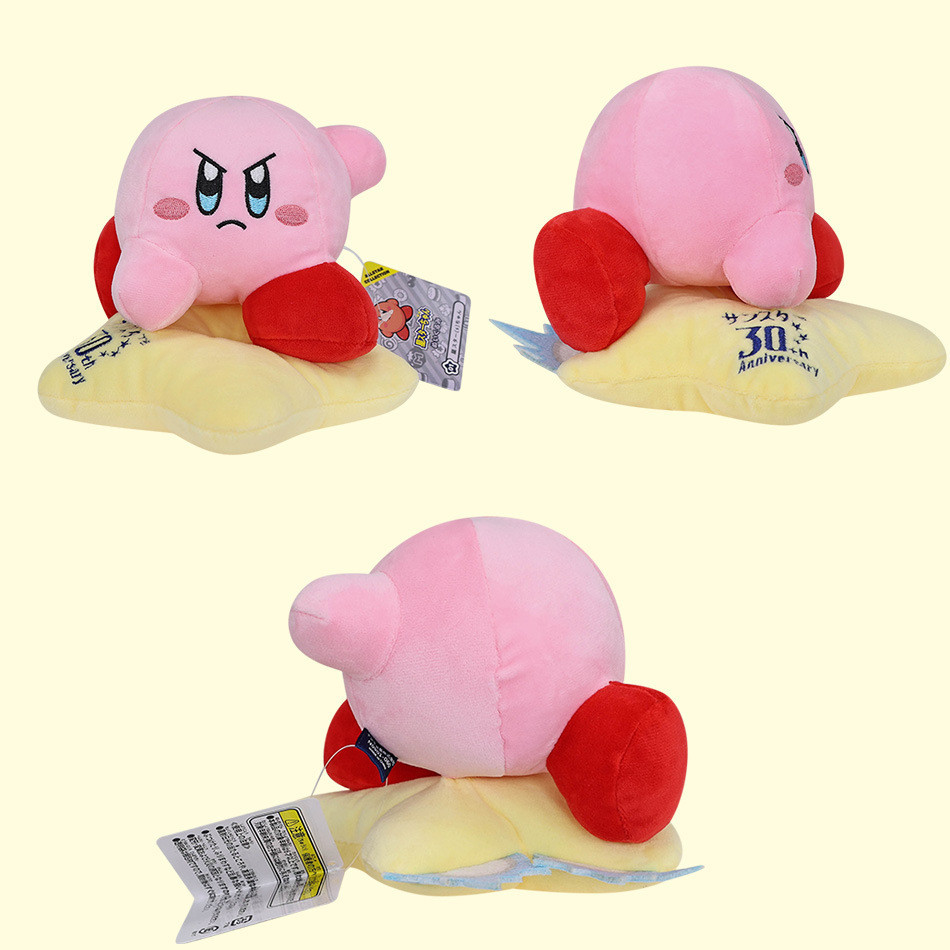 Star Kirby Plush Doll Anime Kirby Pink Heart Kirby Stuffed Pelue Toy ristmas Birthday Great Gift For