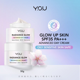 YOU Radiance Glow 30gr Advanced Day Cream - Krim Pelembab Wajah