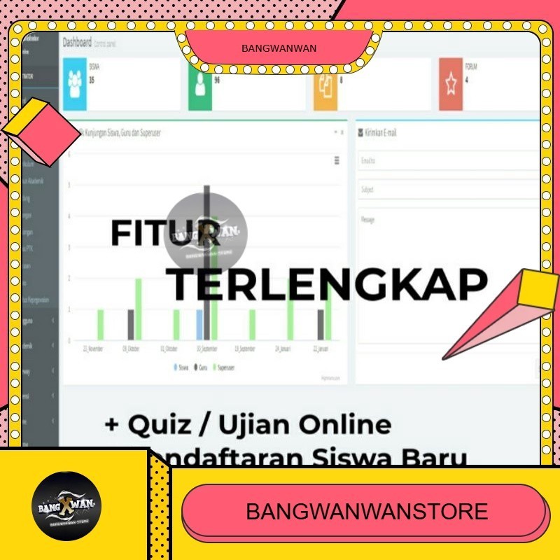 Source Code Aplikasi Sistem Informasi Akademik Sekolah SISFO/SIAKAD