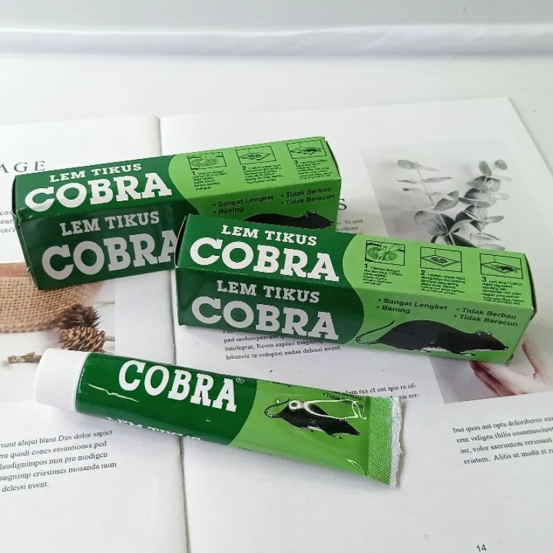 LEM TIKUS COBRA / Lem Perangkap Jebakan Tikus / Lem Tikus Cobra