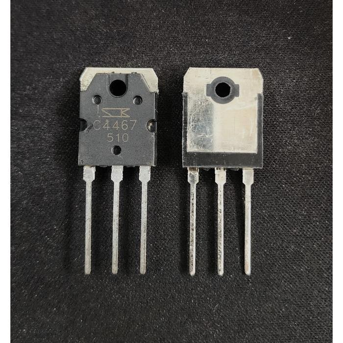Part Transistor C4467 Silikon NPN 80W 160V 8A utk Audio General Purpose Complement A1694