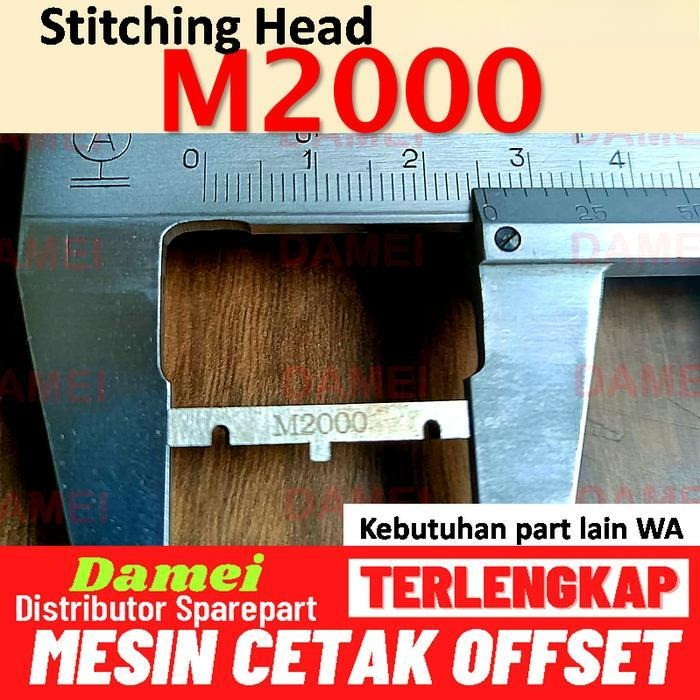 JUAL MESIN JAHIT KAWAT / STAPLES / STITCHING M2000 #46 WIRE CUTTER