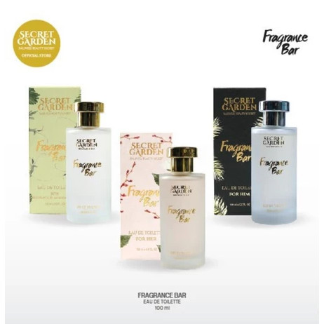 Secret Garden Fragrance Bar Edt 100ml  EXP 2024 | Perfume Parfum
