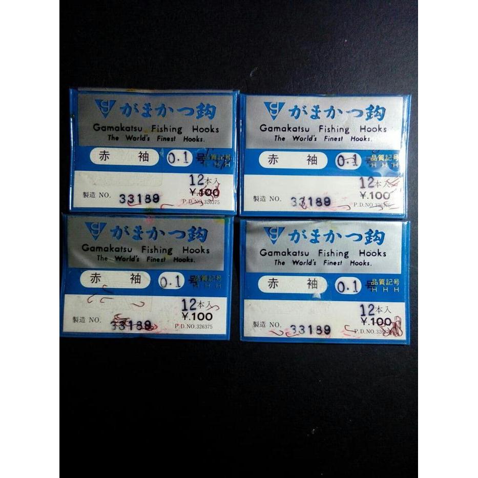 Kail gamakatsu fishing Hooks 0.1 hook