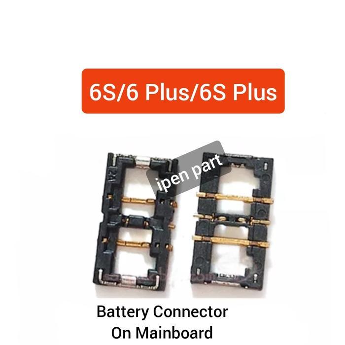 Konektor Baterai Iphone 6S 6 Plus Original Connector Battery Di Mesin