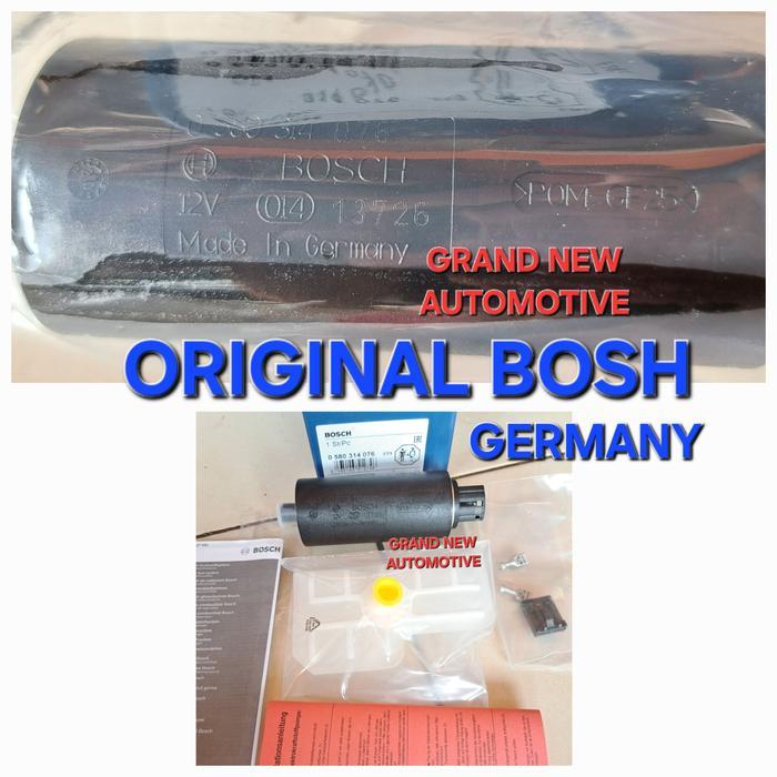 Fuel Pump Rotak Pompa Bensin BMW E36 316i M40 316i M43 ORIGINAL BOSH BERMUTU