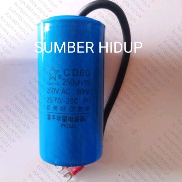 Kapasitor CD60 250uf 250v AC Capasitor 250mfd 250 UF MFD 250 v CD-60
