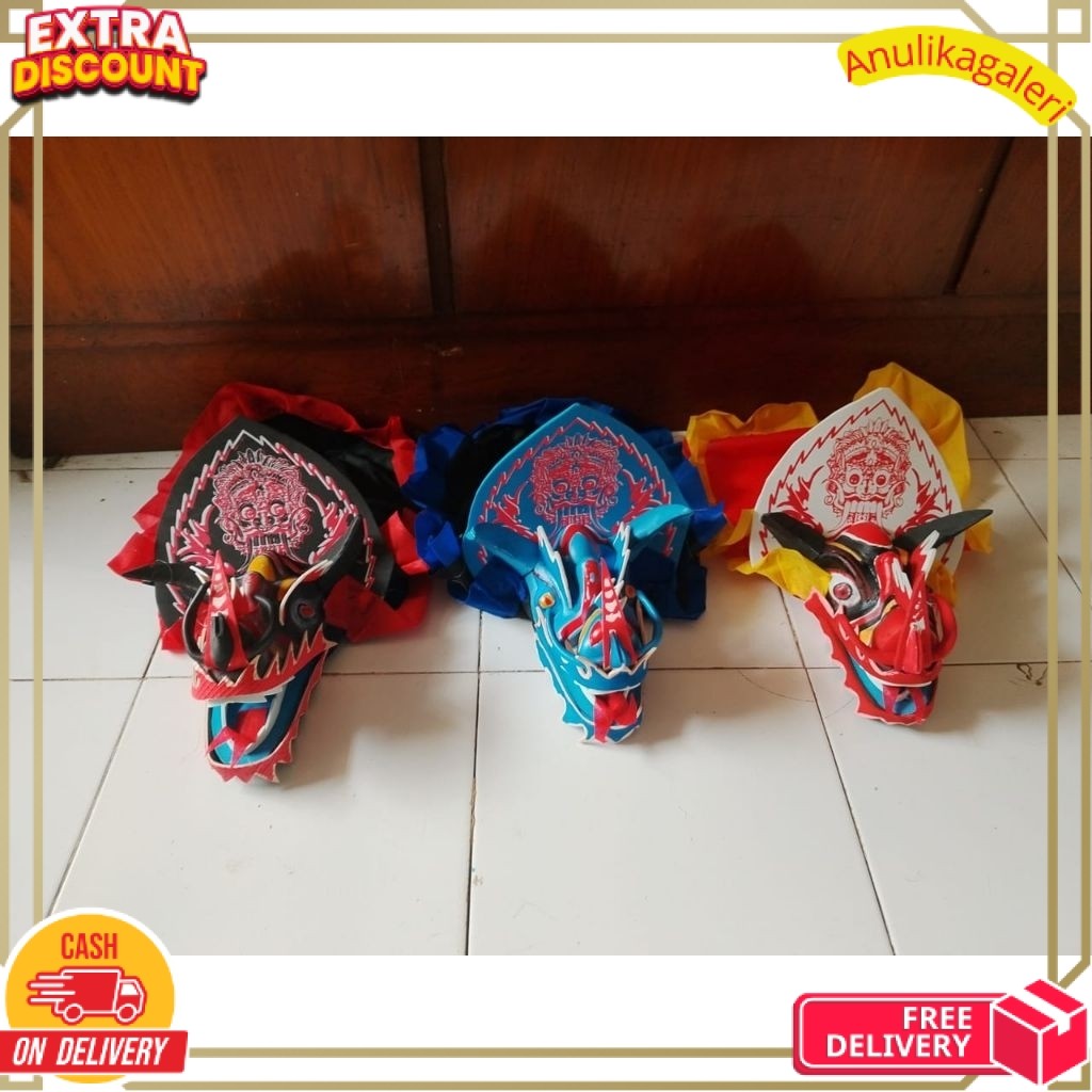 terlaris Caplokan Barongan Rampak Naga Spon Anak 5-12 Tahun