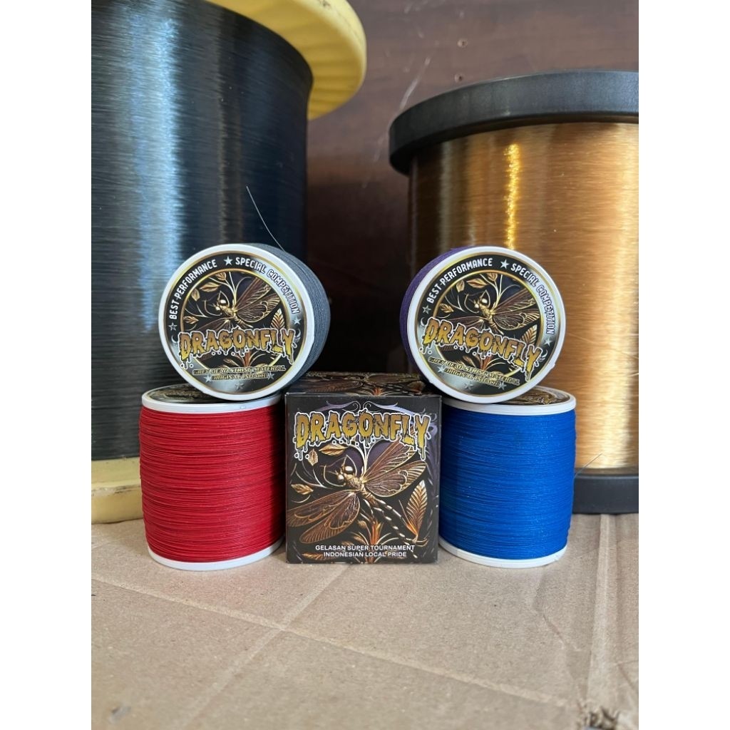 TERMURAH Gelasan Dragonfly 0.23 indachi matot abu ori tajam spesial tournamen | kios gelasan Baru-13