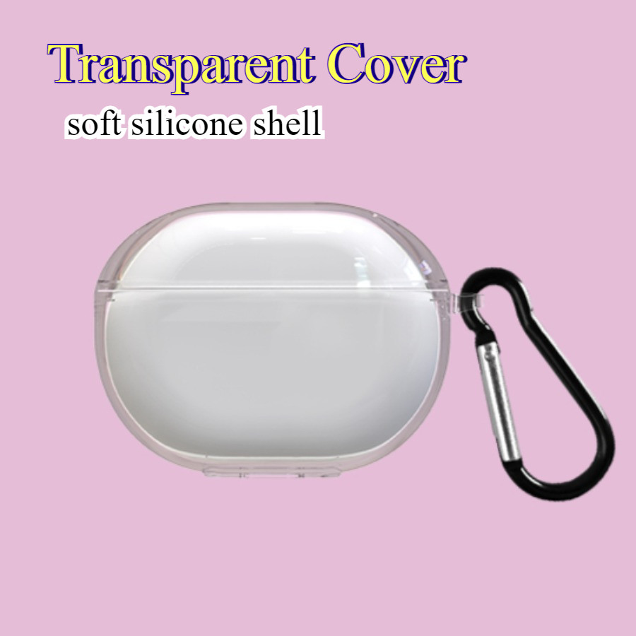 Transparent Cover for Beats Stuo Buds /Solo Buds / Fit Pro Earphone Silicone Soft Shockproof Protect