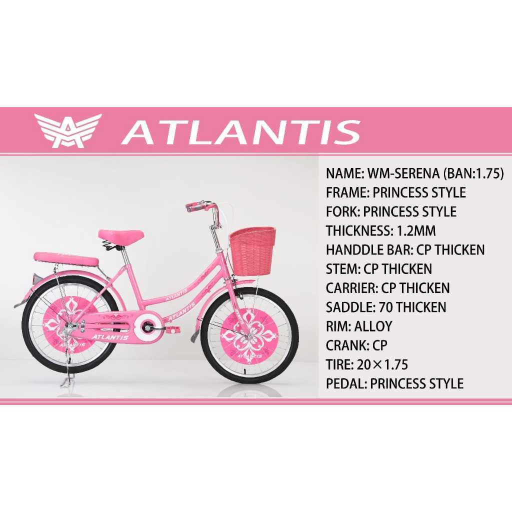 SEPEDA ANAK PEREMPUAN MINI 20 ATLANTIS SERENA WM
