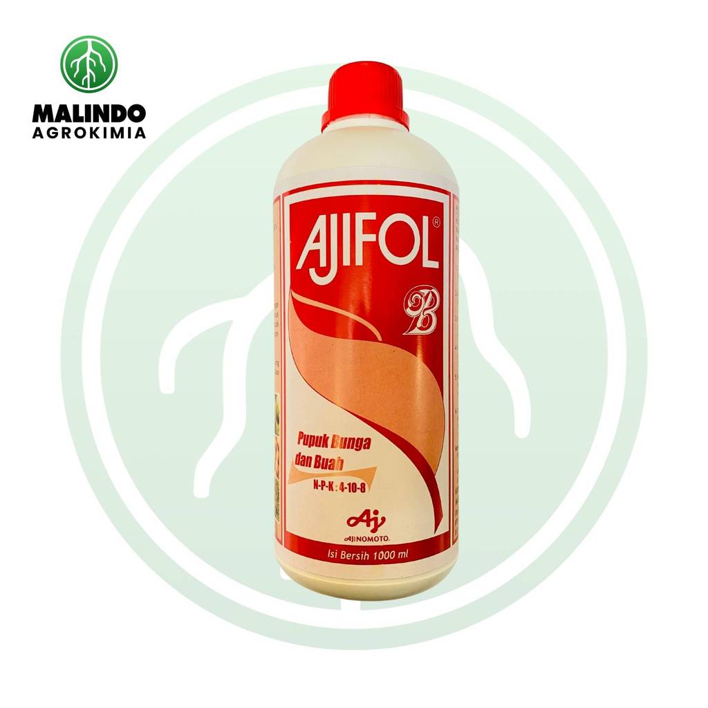 Pupuk Cair AJIFOL B dan AJIFOL D 1 Liter dari AJINOMOTO - Pupuk Bunga Buah dan Daun